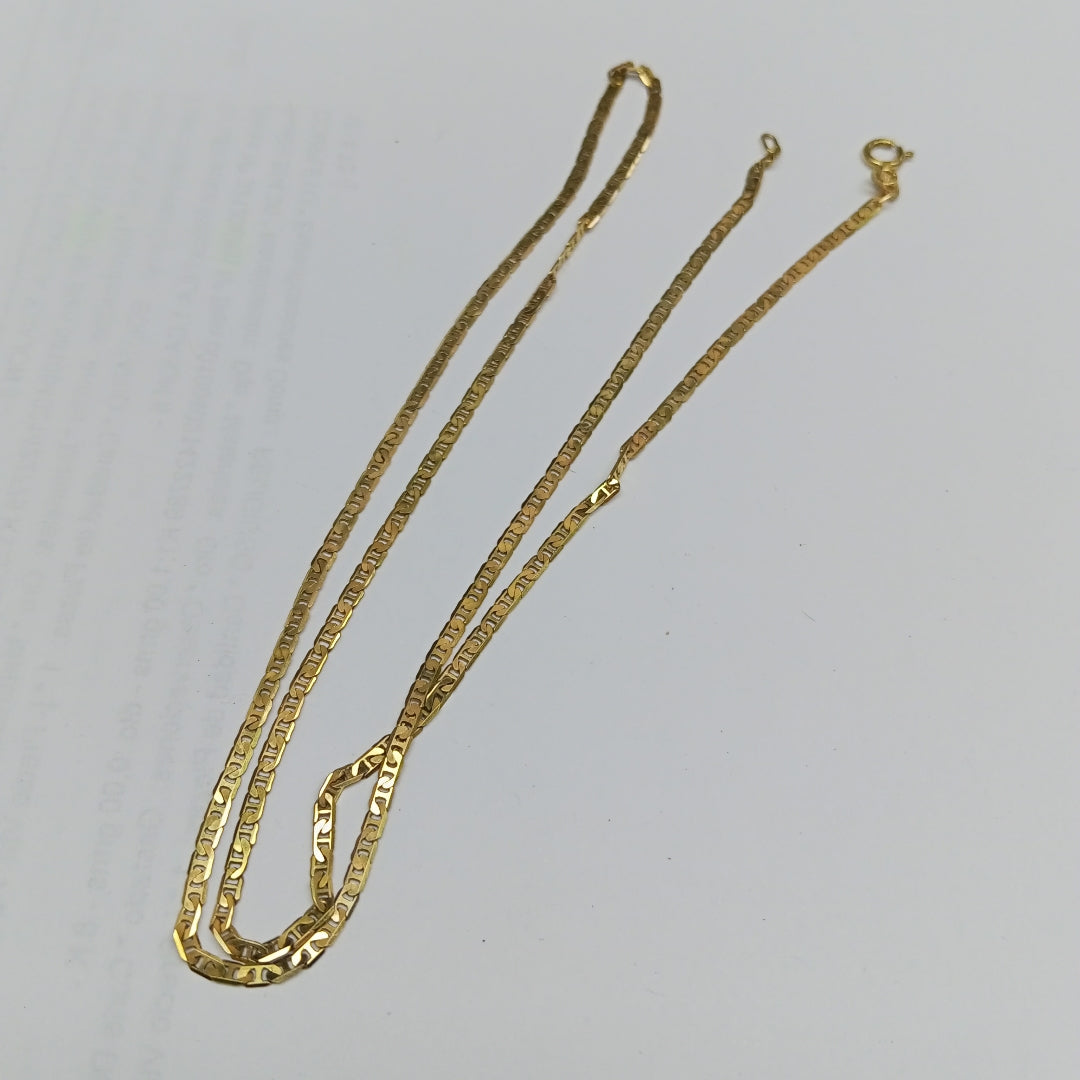 CADENA ORO 14 K 3.4 GRMS (SEMINUEVO)