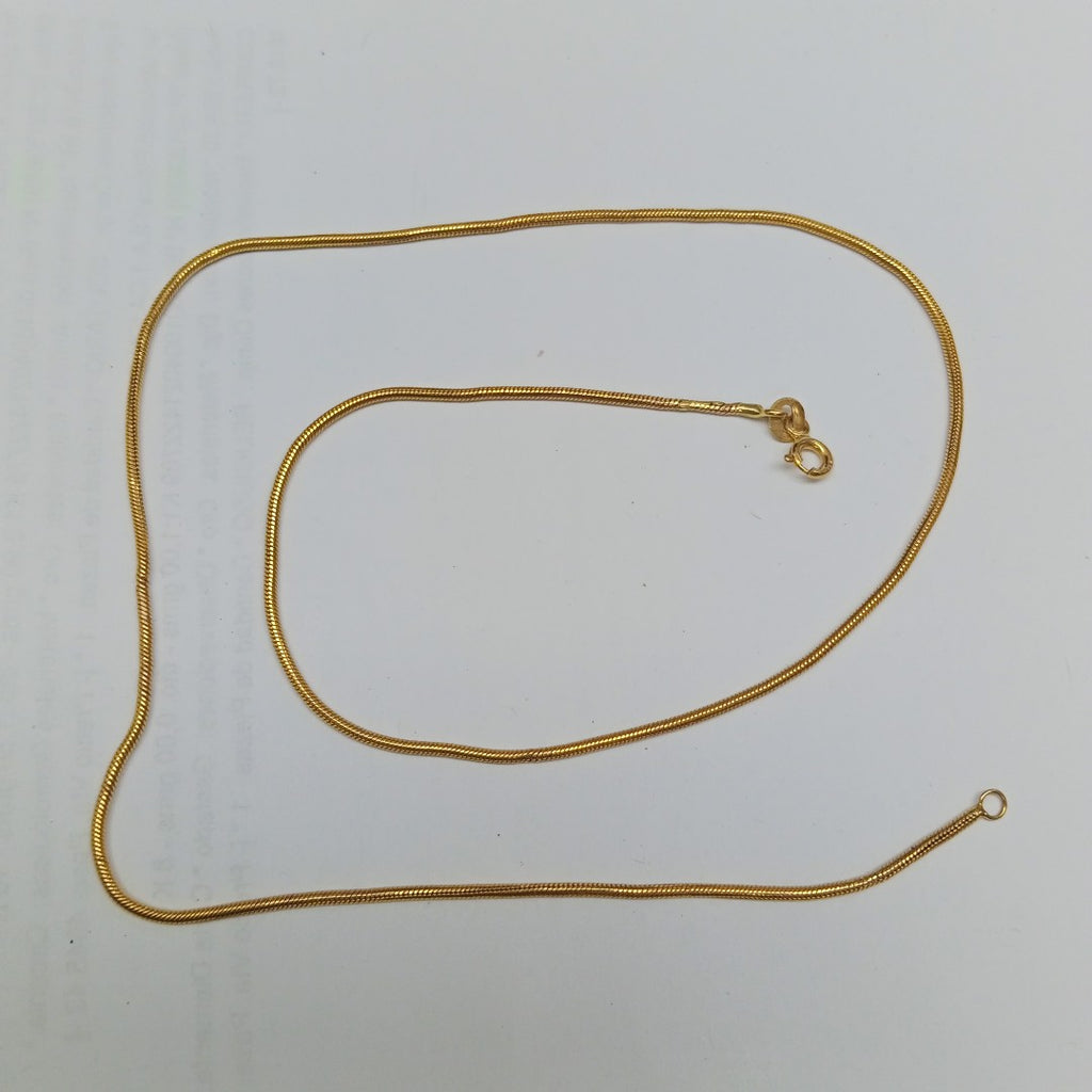 CADENA ORO 14 K 3.5 GRMS (SEMINUEVO)