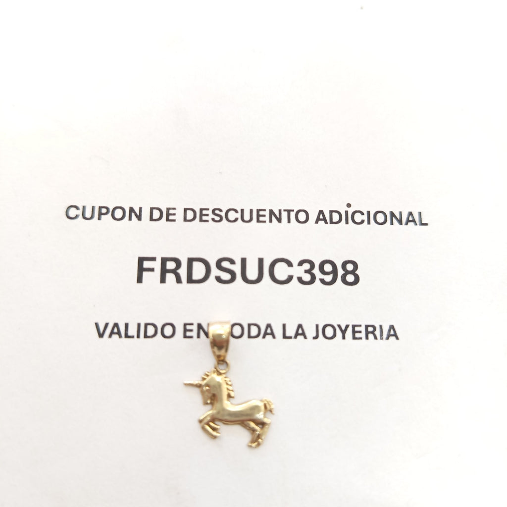 DIJE ORO 14 K 0.9 GRMS (SEMINUEVO)