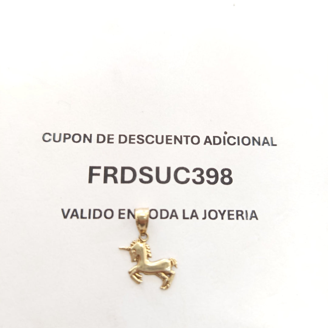 DIJE ORO 14 K 0.9 GRMS (SEMINUEVO)