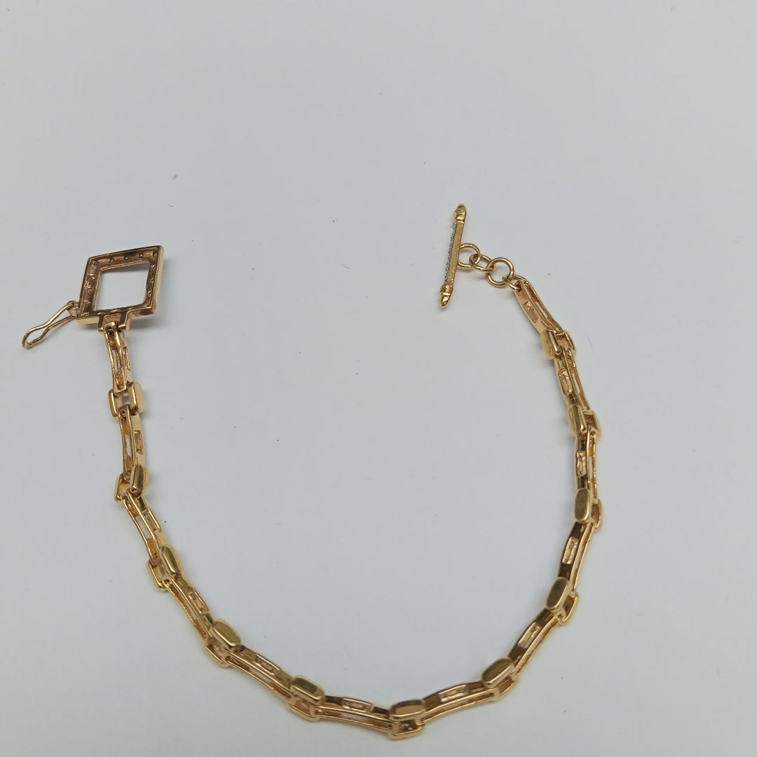 PULSERA ORO 14 K 7.4 GRMS (SEMINUEVO)