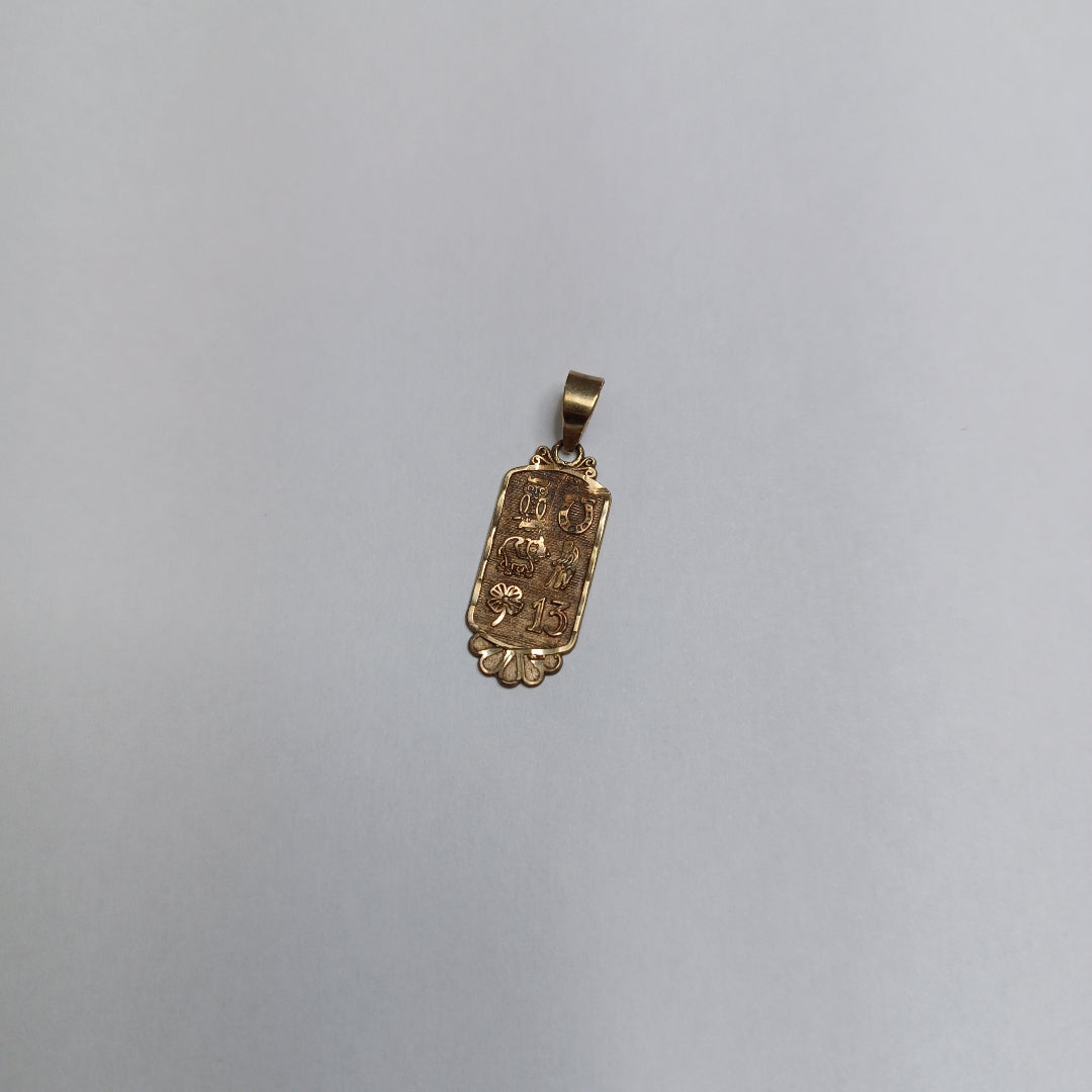 DIJE ORO 14 K 1.2 GRMS (SEMINUEVO)