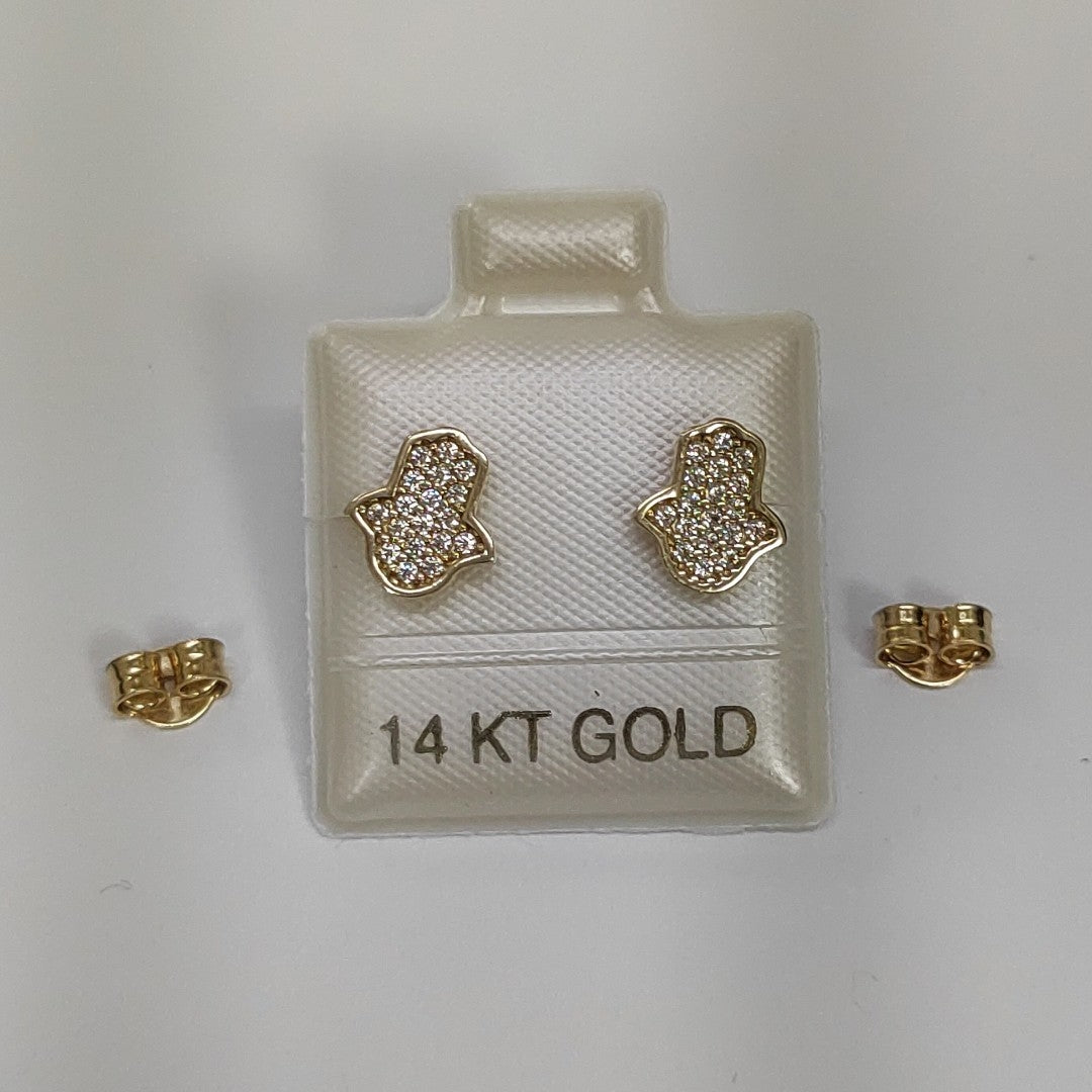 BROQUELES ORO 14K 1.3 (NUEVO)