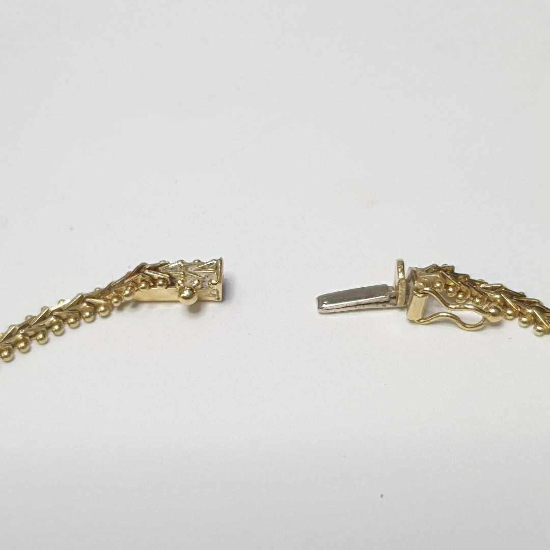 PULSERA ORO 14 K 7.7 GRMS (SEMINUEVO)