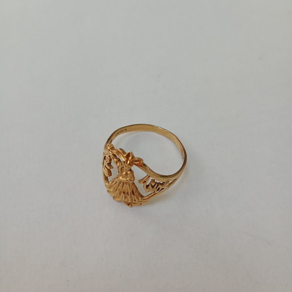 ANILLO ORO 10 K 2.5 GRMS (SEMINUEVO)