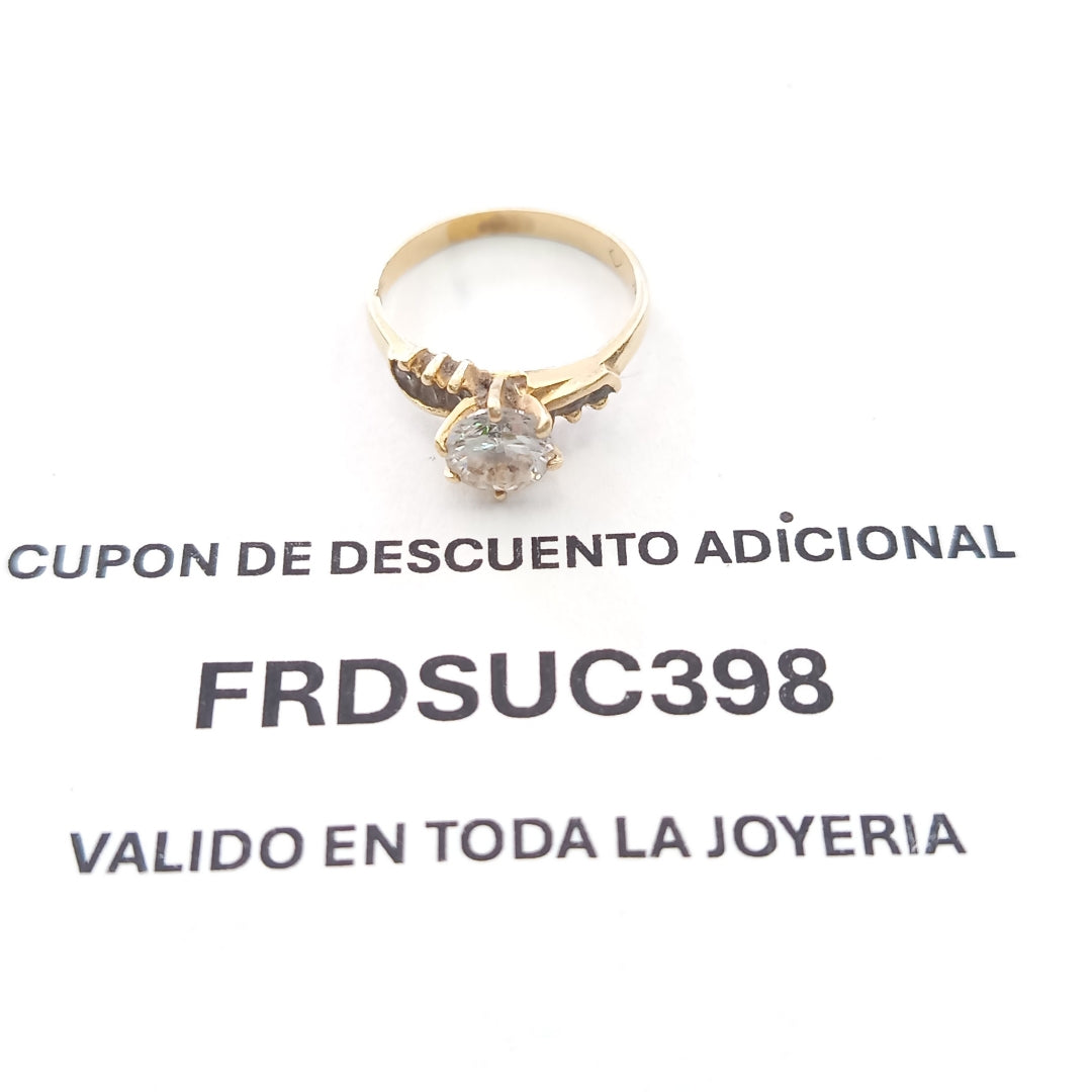 SOLITARIO ORO 14 K 3,00 GRMS (SEMINUEVO)