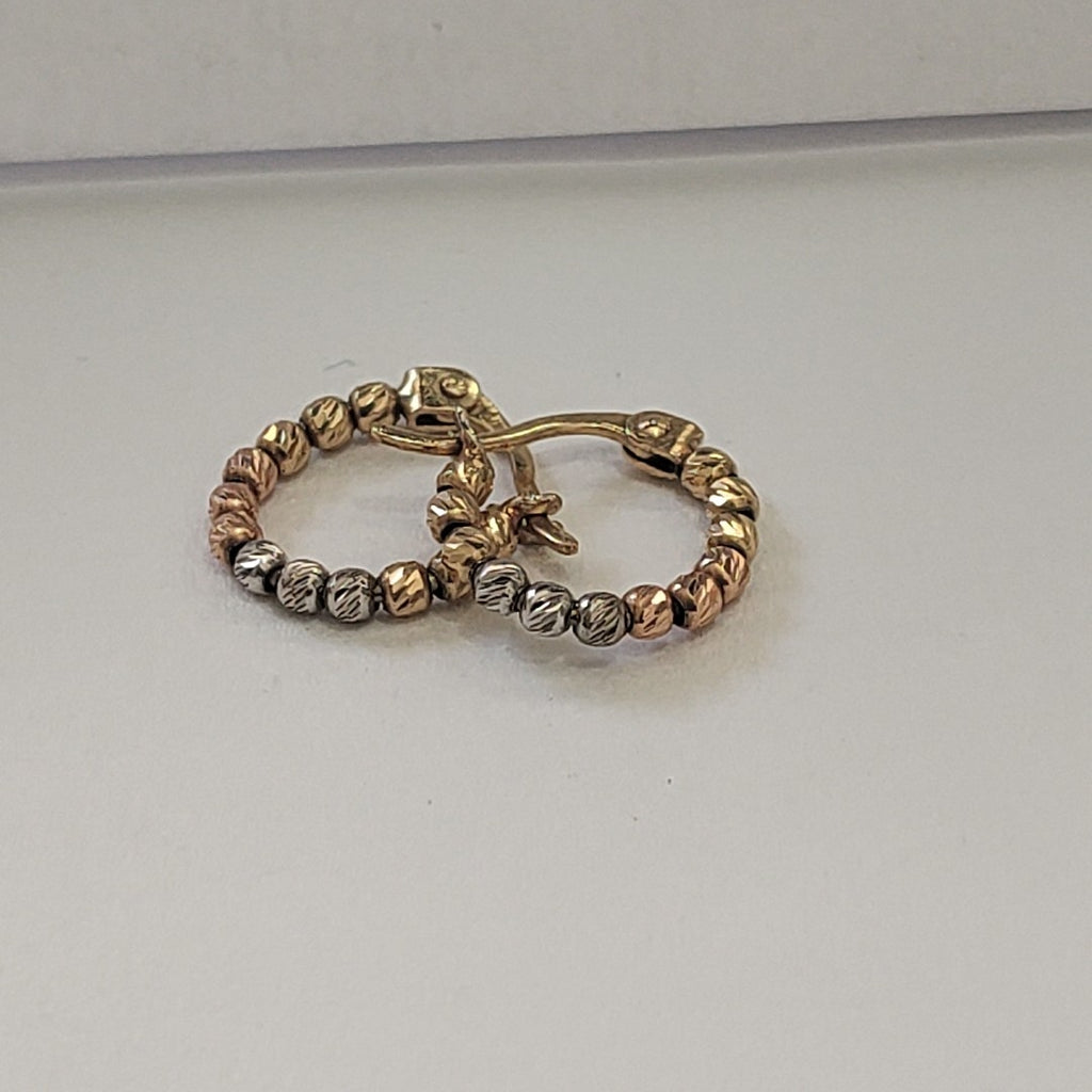 ARETES PAR ORO 14 K 1,40 GRMS (SEMINUEVO)