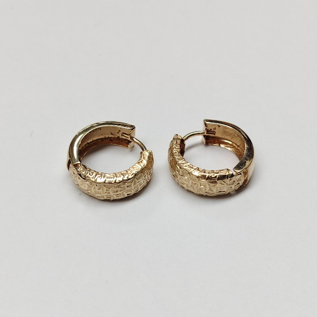 ARETES PAR ORO 14 K 2,10 GRMS (SEMINUEVO)