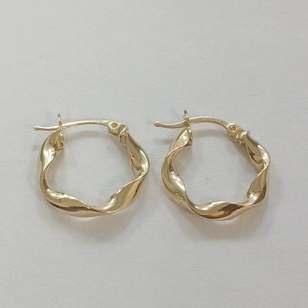 ARRACADAS ORO 14K 1.5 (NUEVO)