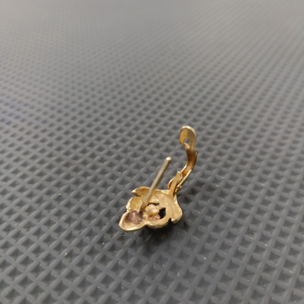 ARETES PAR ORO 14 K 4,00 GRMS (SEMINUEVO)