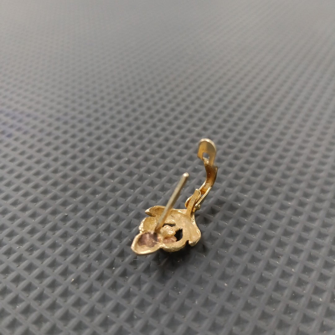 ARETES PAR ORO 14 K 4,00 GRMS (SEMINUEVO)