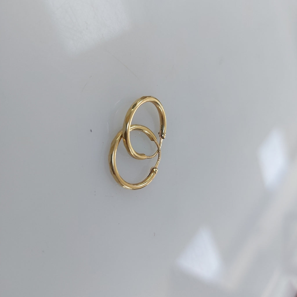 ARRACADAS PAR ORO 10 K 0.9 GRMS (SEMINUEVO)