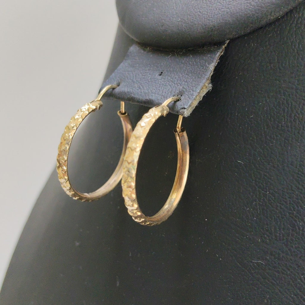 ARRACADAS PAR ORO 10 K 1,70 GRMS (SEMINUEVO)