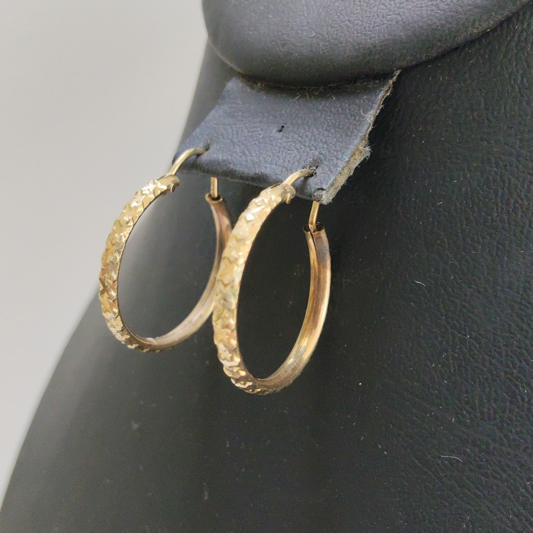 ARRACADAS PAR ORO 10 K 1,70 GRMS (SEMINUEVO)