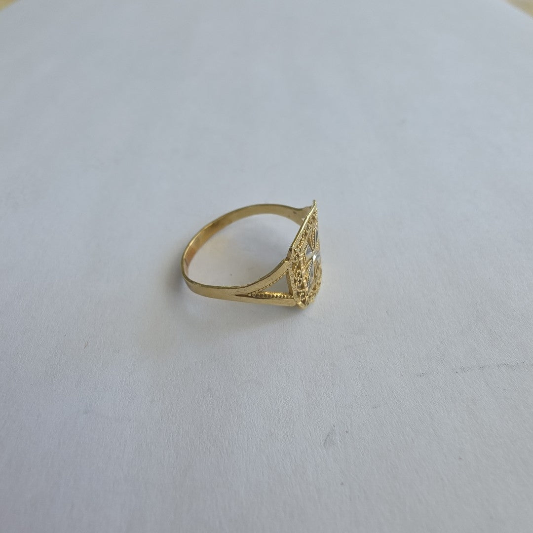 ANILLO ORO 10 K 1,40 GRMS (SEMINUEVO)