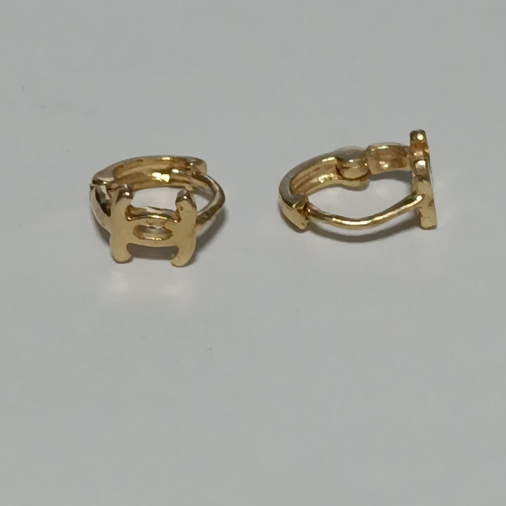 ARETES PAR ORO 14 K 0.7 GRMS (SEMINUEVO)