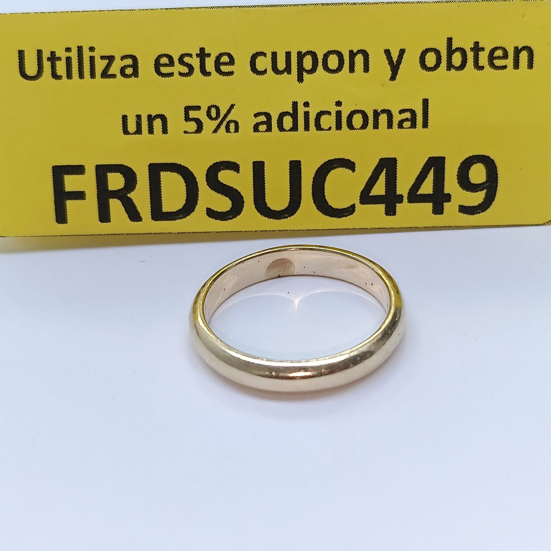 ARGOLLA ORO 14 K 5.3 GRMS (SEMINUEVO)