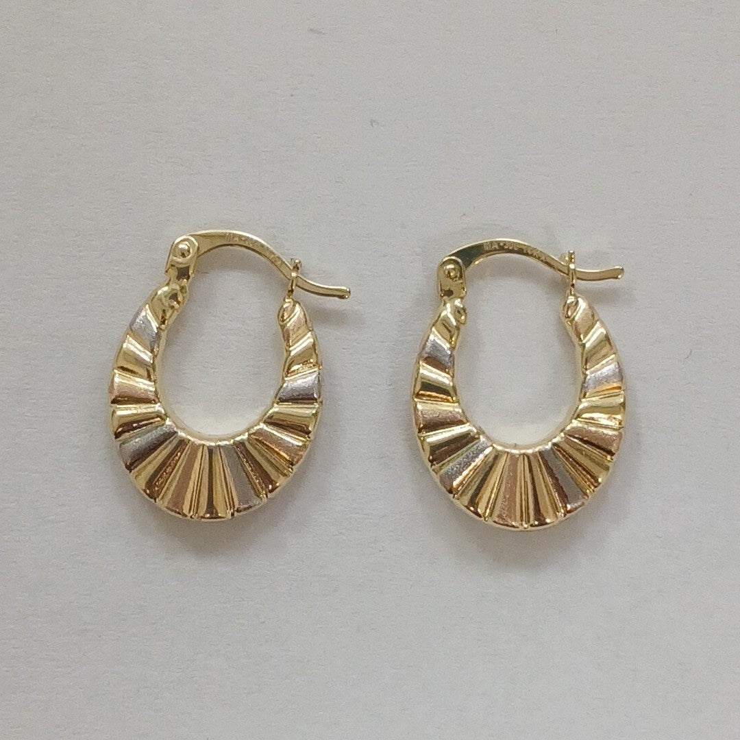 ARRACADAS ORO 14K 1.5 (NUEVO)