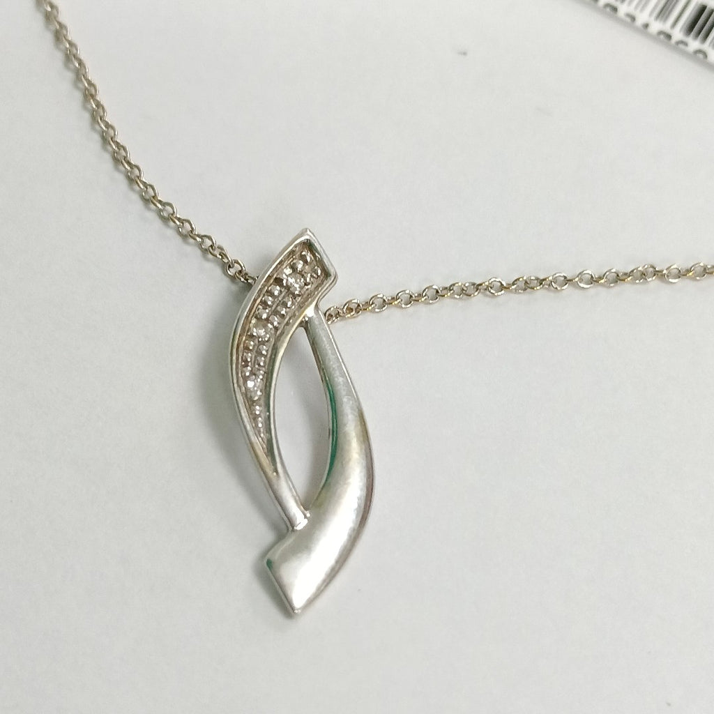 GARGANTILLA ORO BLANCO 14 K 2.2 GRMS (SEMINUEVO)
