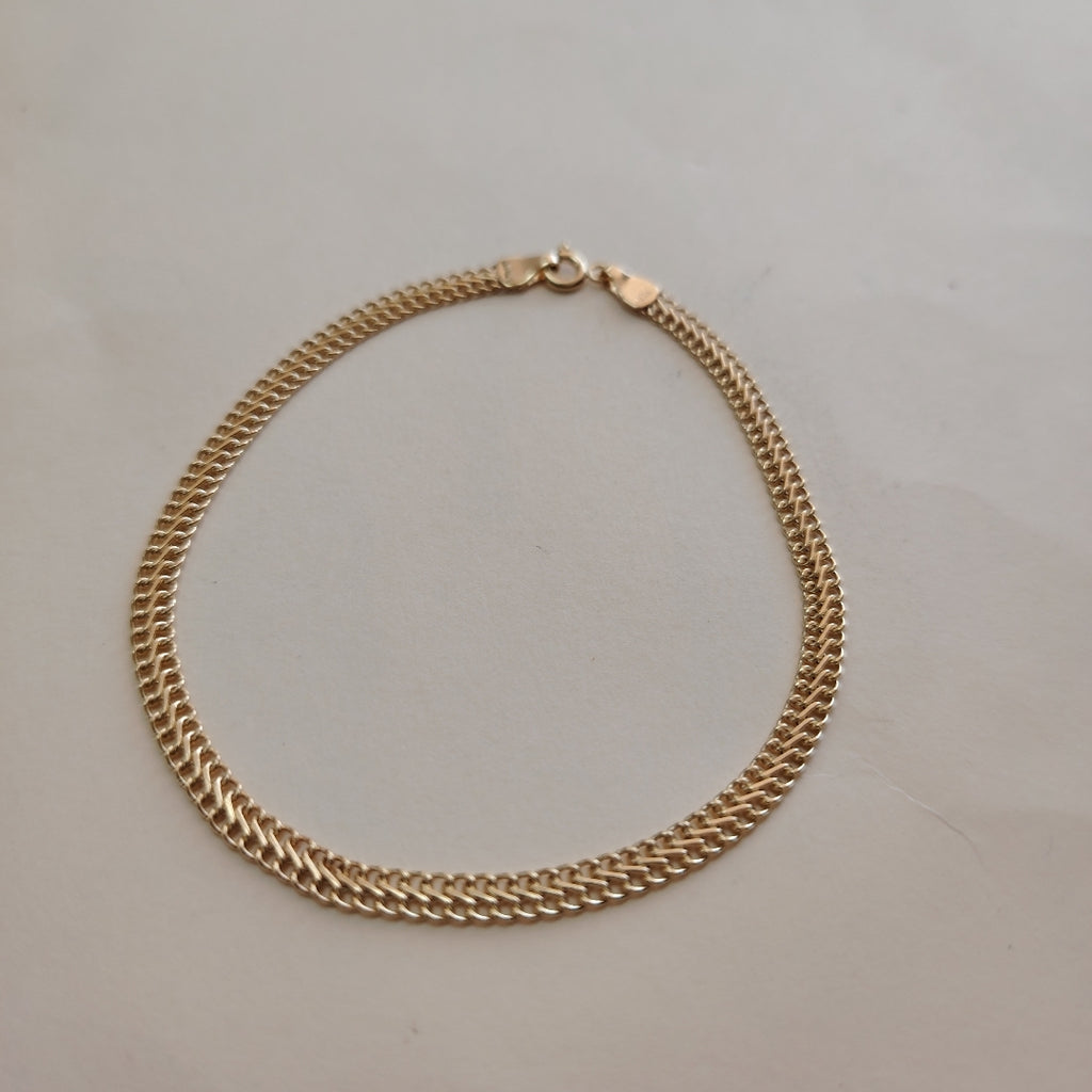 PULSERAS CABALLERO ORO 10K 1.9 (NUEVO)