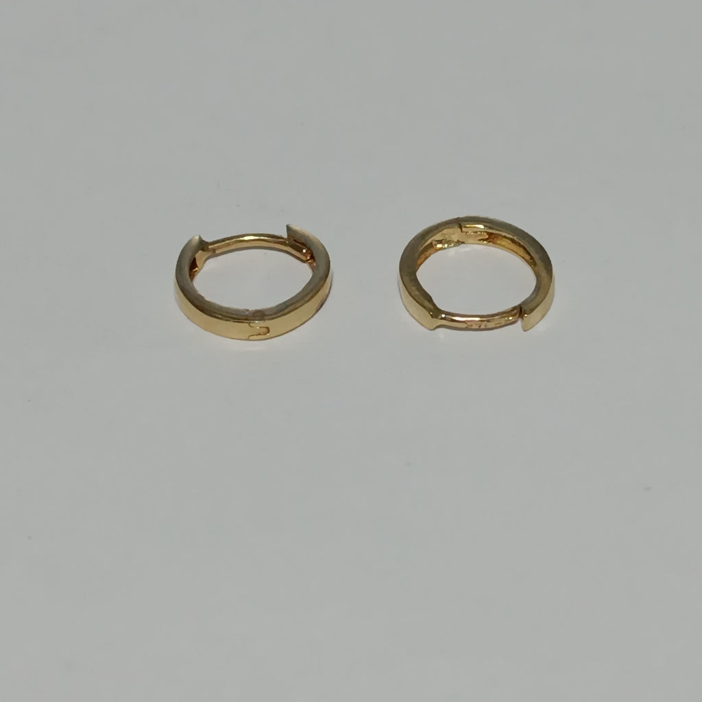 ARRACADAS PAR ORO 14 K 0.6 GRMS (SEMINUEVO)