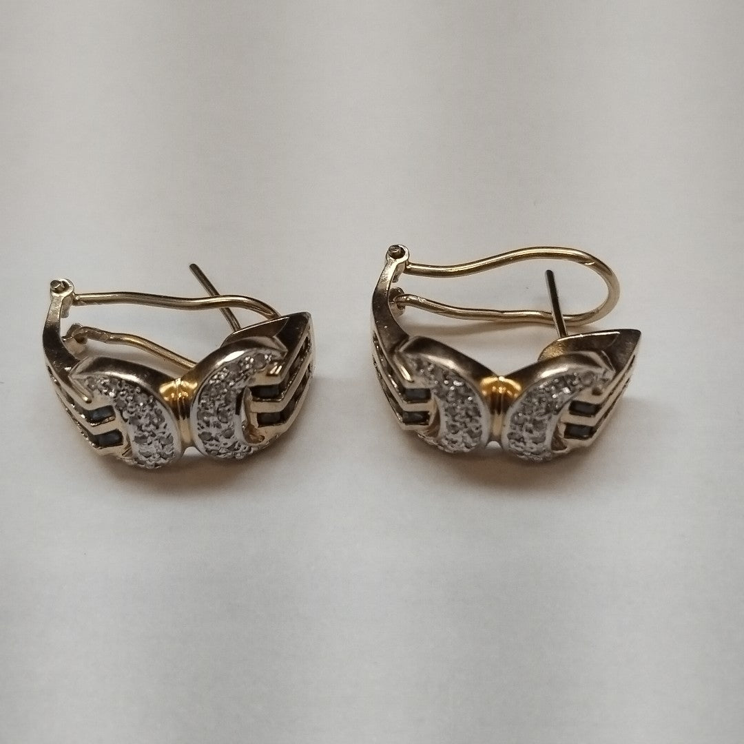 ARETES PAR ORO 14 K 6 GRMS (SEMINUEVO)