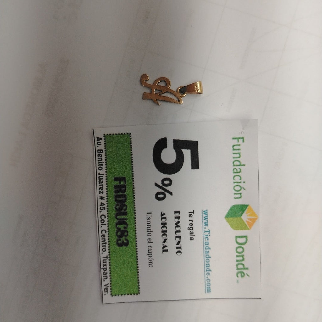 DIJE ORO 14 K 0.9 GRMS (SEMINUEVO)