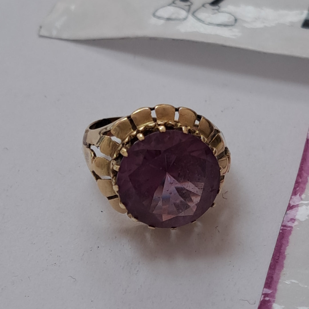 ANILLO ORO 10 K 5,90 GRMS (SEMINUEVO)