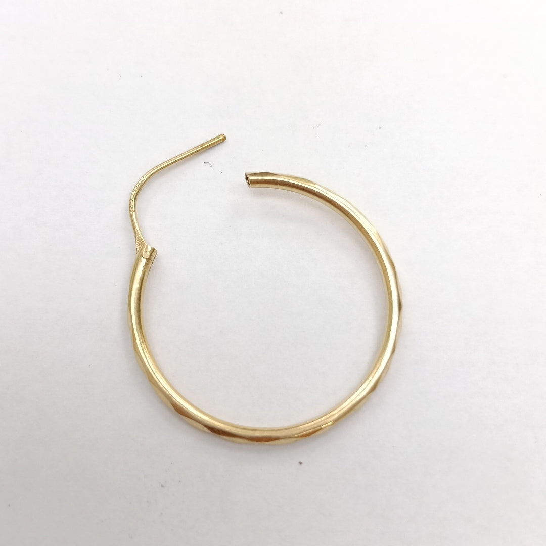 ARRACADAS PAR ORO 14 K 1.7 GRMS (SEMINUEVO)