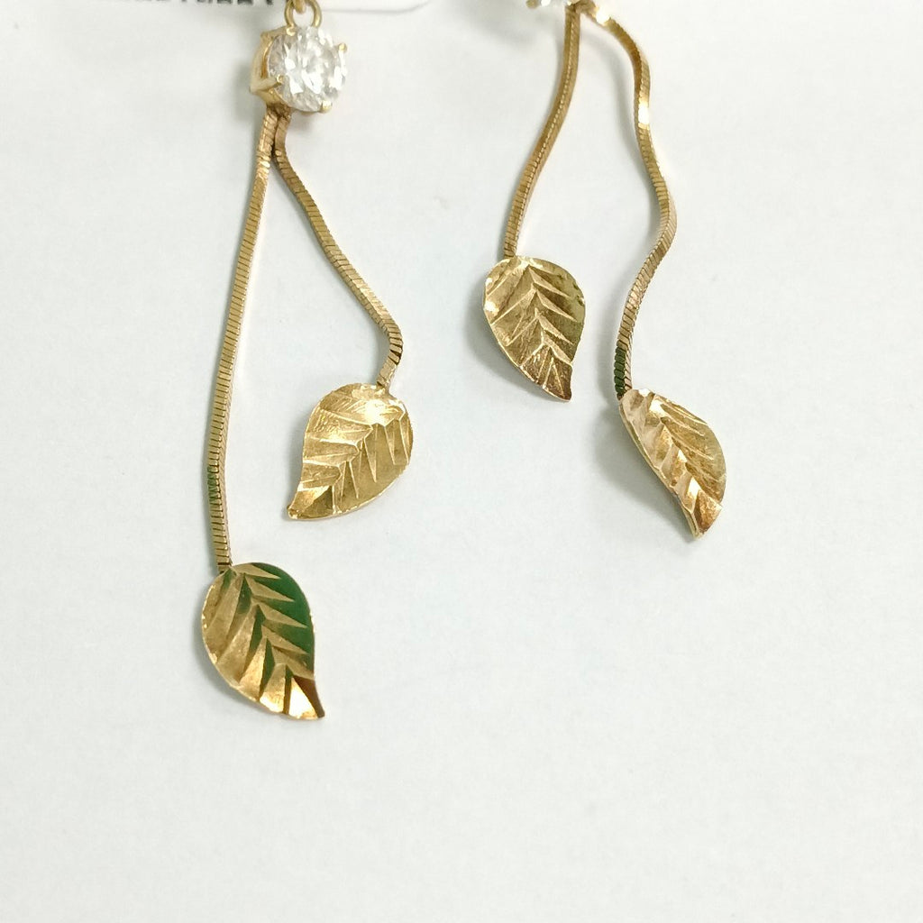ARETES PAR ORO 14 K 3.2 GRMS (SEMINUEVO)