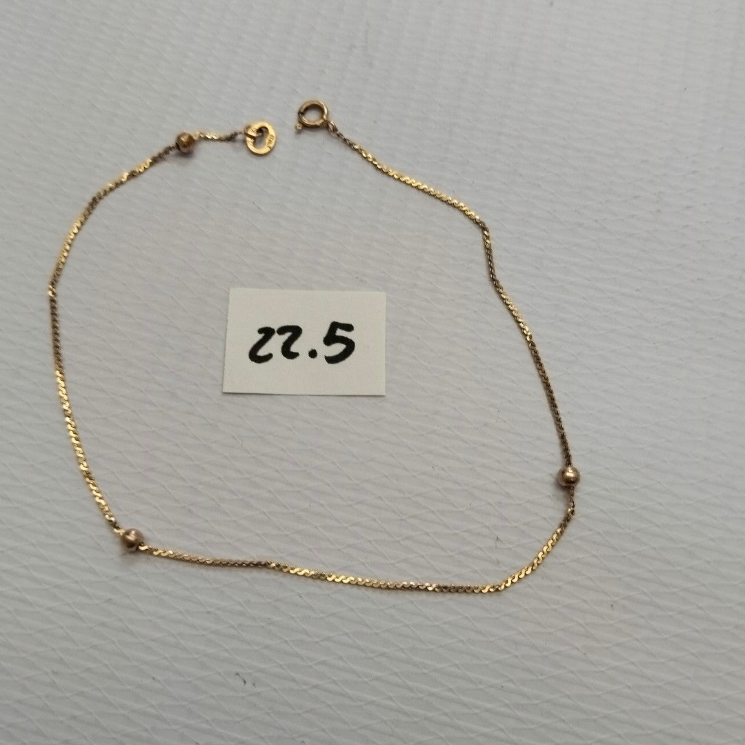 PULSERA ORO 14 K 0,90 GRMS (SEMINUEVO)
