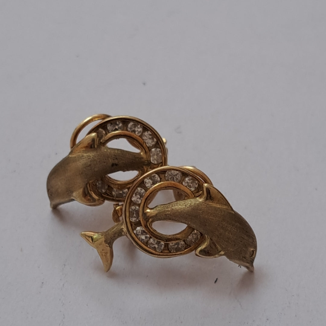 ARETES PAR ORO 10 K 4,70 GRMS (SEMINUEVO)