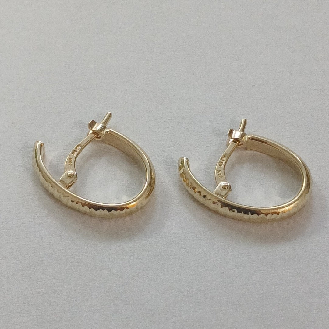 ARRACADAS ORO 14K 1.2 (NUEVO)