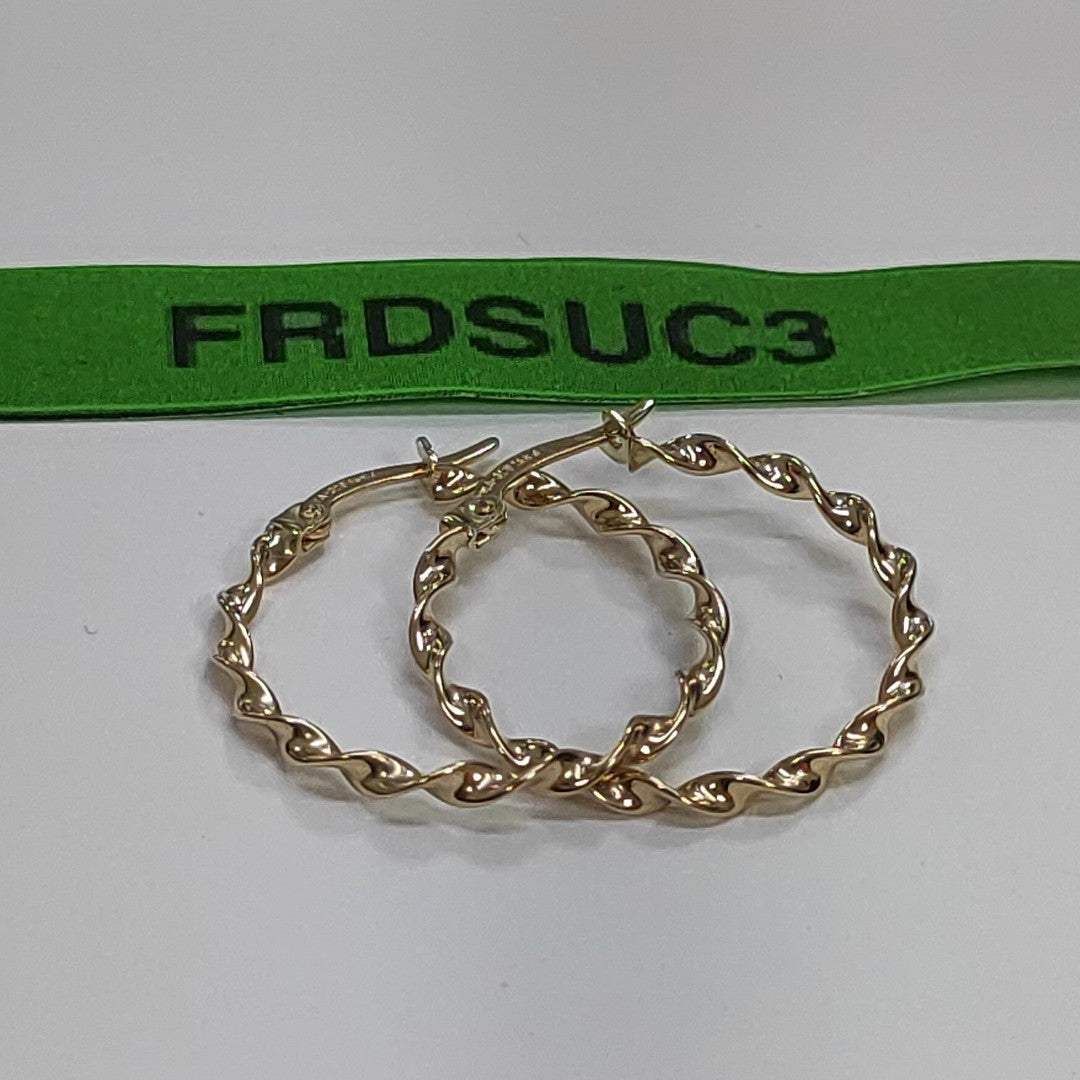 ARRACADAS ORO 14K 1.5 (NUEVO)