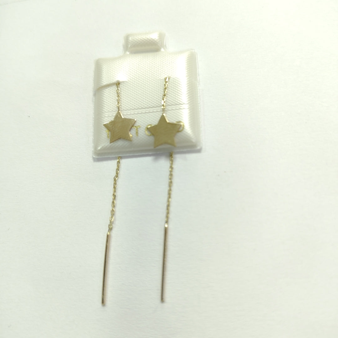 BROQUELES ORO 14K 0.6 (NUEVO)