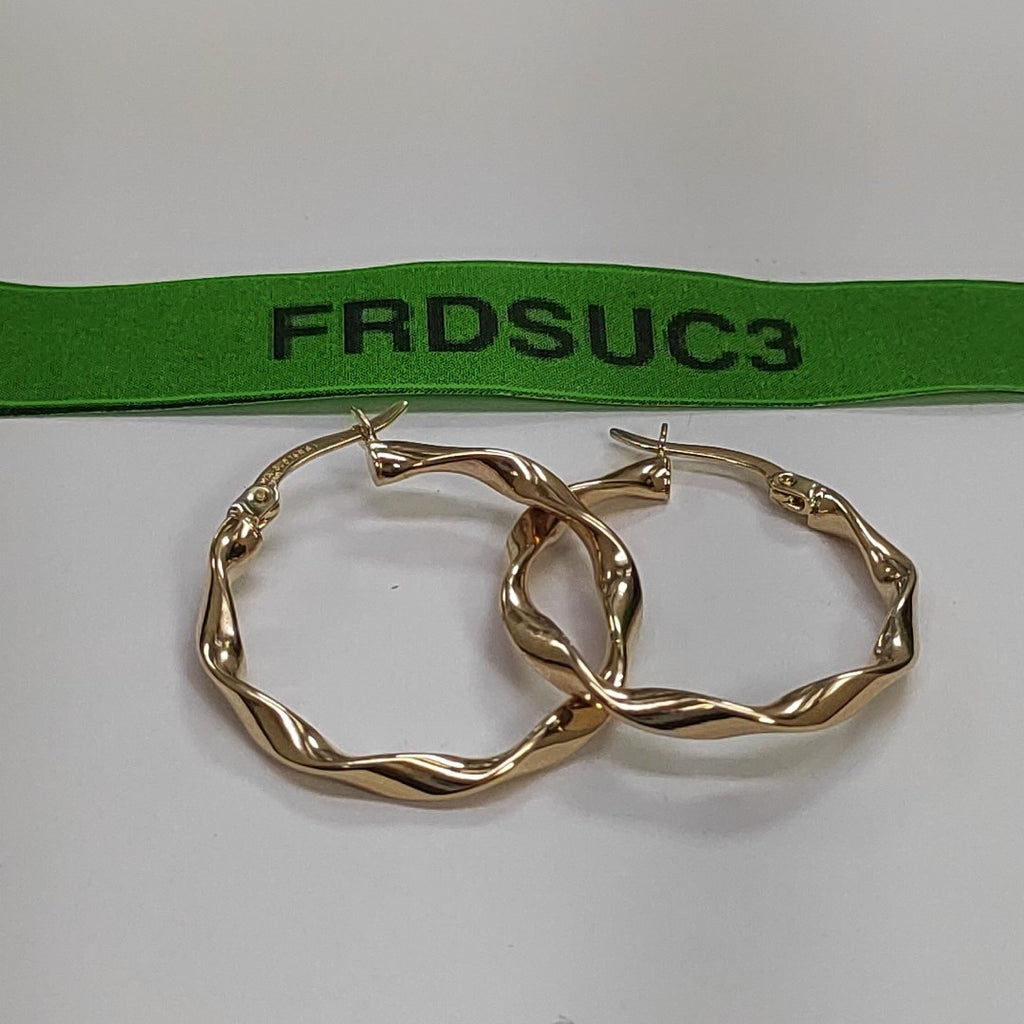 ARRACADAS ORO 14K 1.5 (NUEVO)