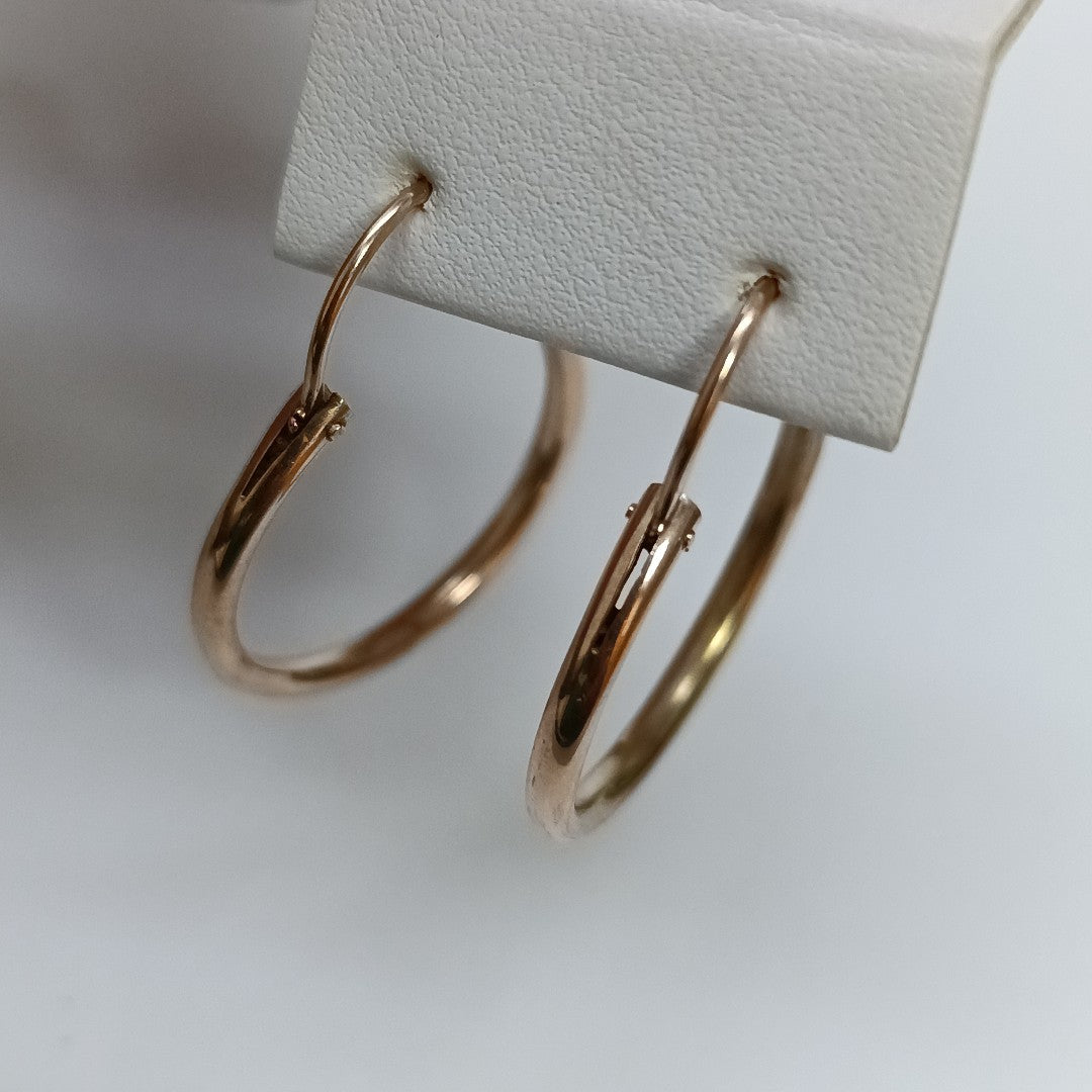 ARETES PAR ORO 8 K 2.7 GRMS (SEMINUEVO)