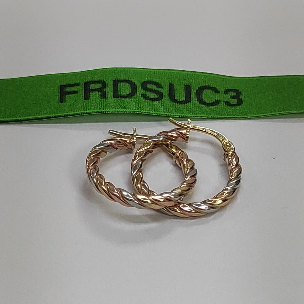 ARRACADAS ORO 14K 1.5 (NUEVO)
