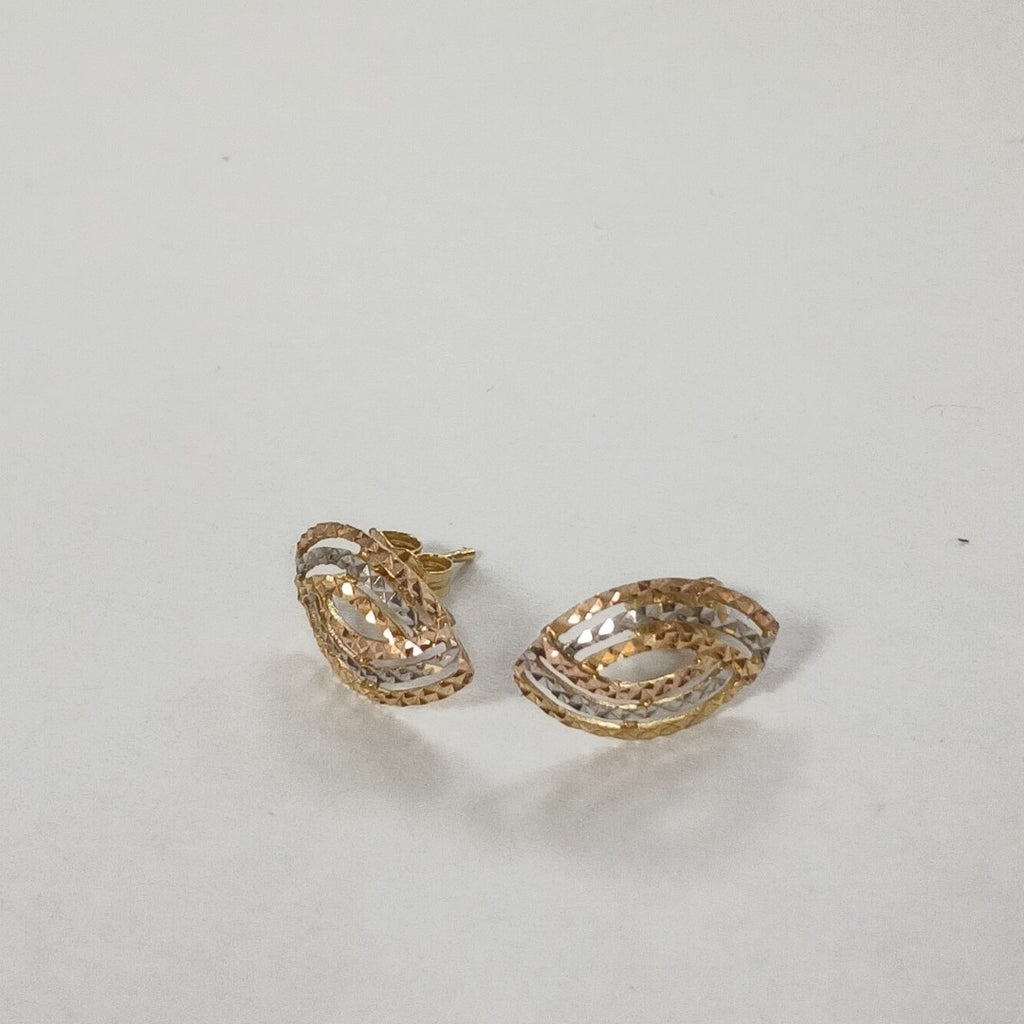 BROQUELES PAR ORO 14 K 1,40 GRMS (SEMINUEVO)