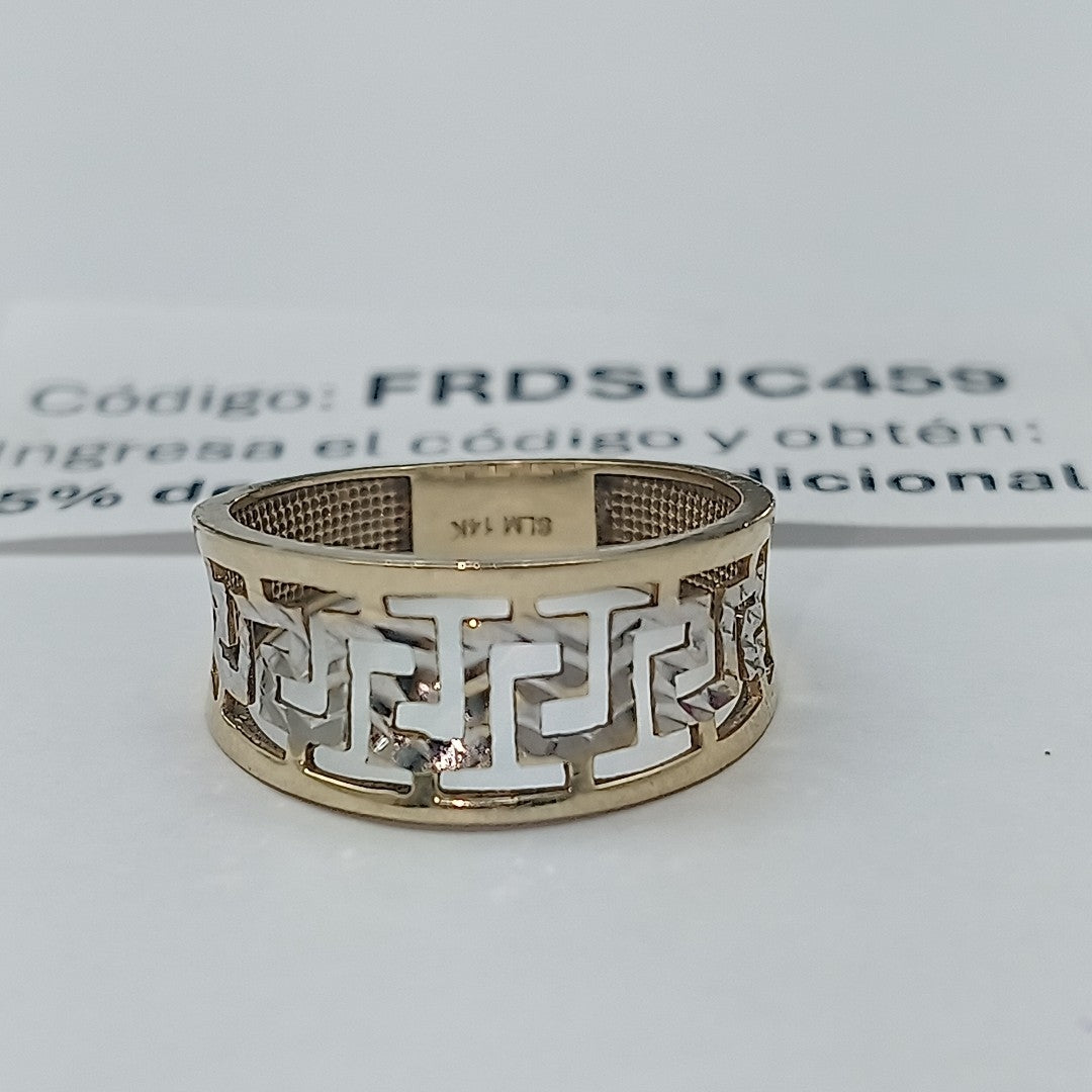 ANILLITO ORO, RODIADO 14 K 1.8 GRMS (SEMINUEVO)
