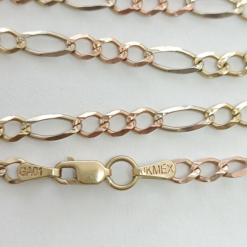 CADENA ORO COMBINADO 10 K 7.2 GRMS (SEMINUEVO)