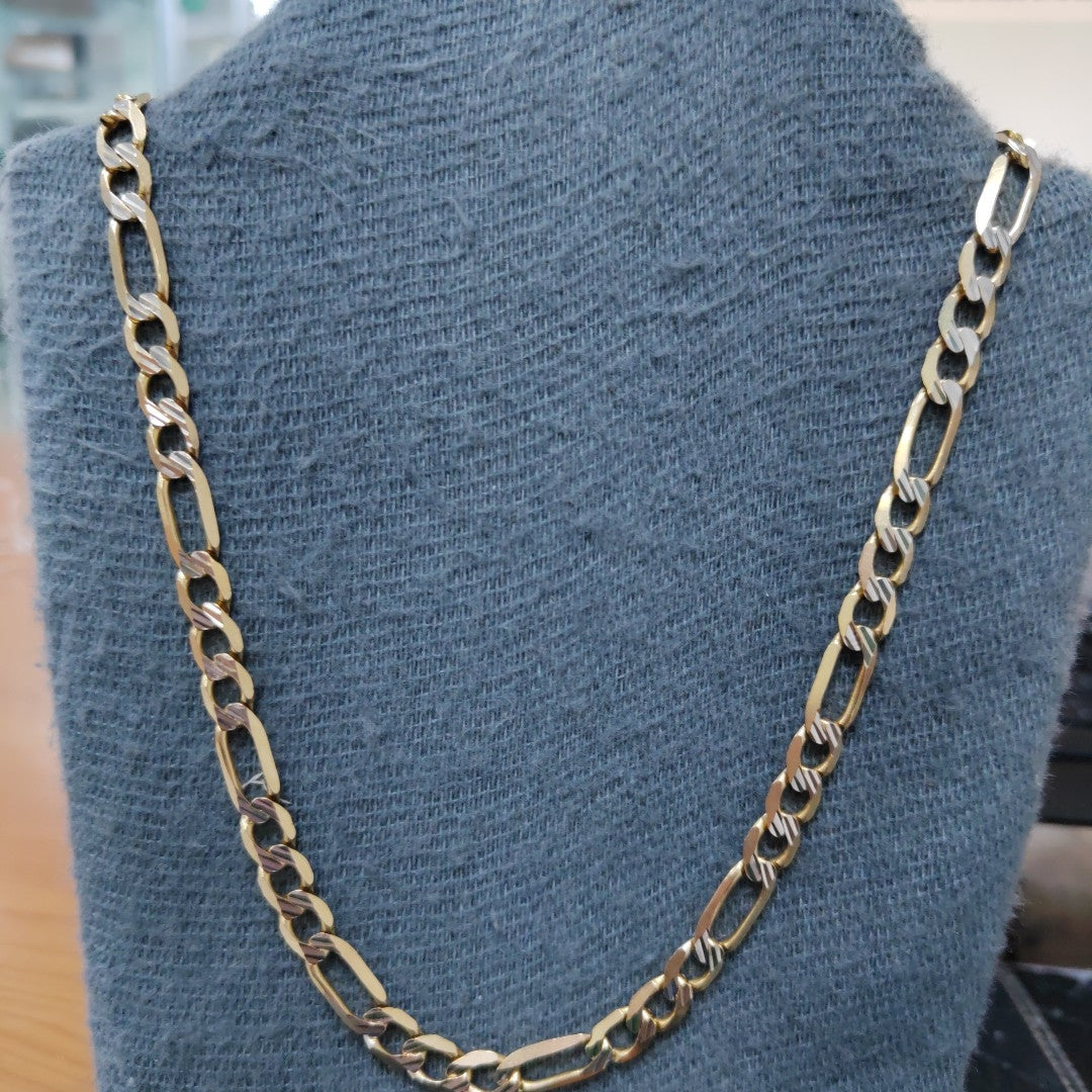 CADENA ORO,RODIADO 14 K 32,10 GRMS (SEMINUEVO)