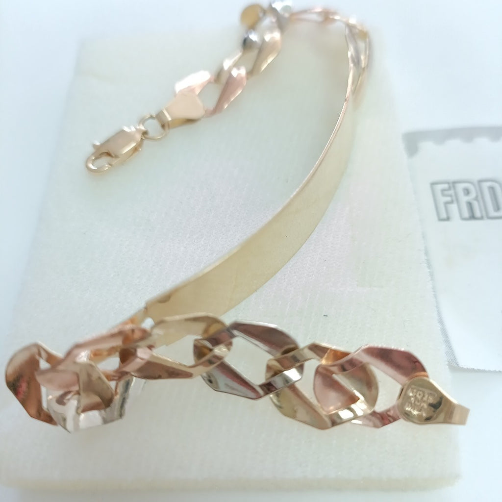 ESCLAVA ORO, ORO COMBINADO 10 K 10 GRMS (SEMINUEVO)