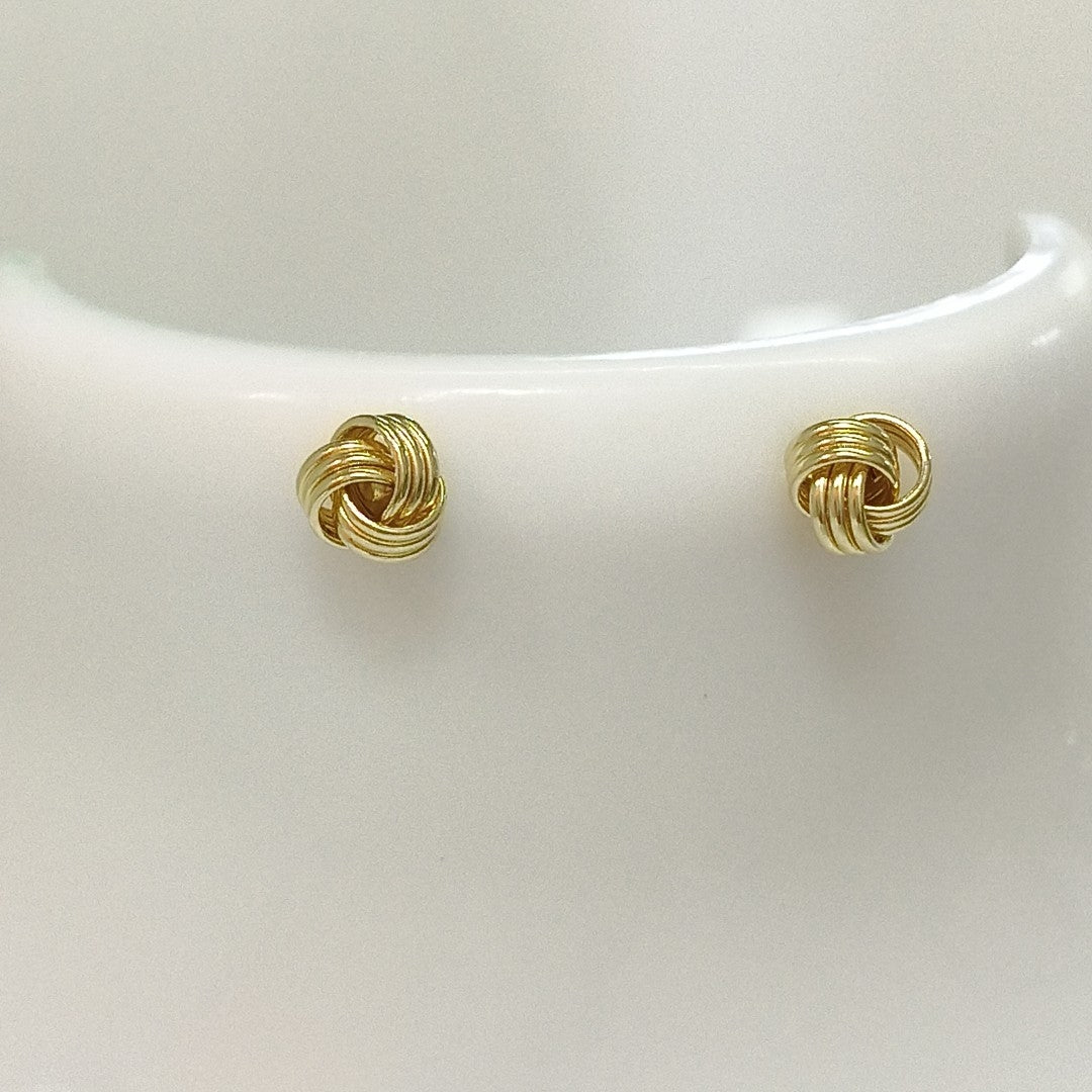 BROQUELES ORO 14K 1.1 (NUEVO)