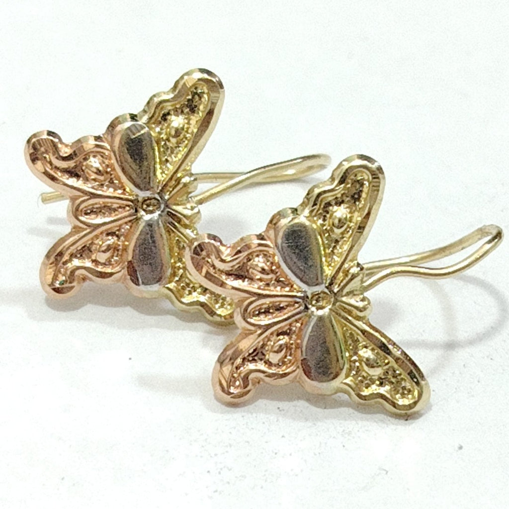 ARETES PAR ORO 14 K 0.8 GRMS (SEMINUEVO)