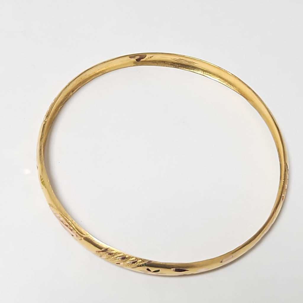 PULSERA RIGIDA ORO 10 K 6,30 GRMS (SEMINUEVO)