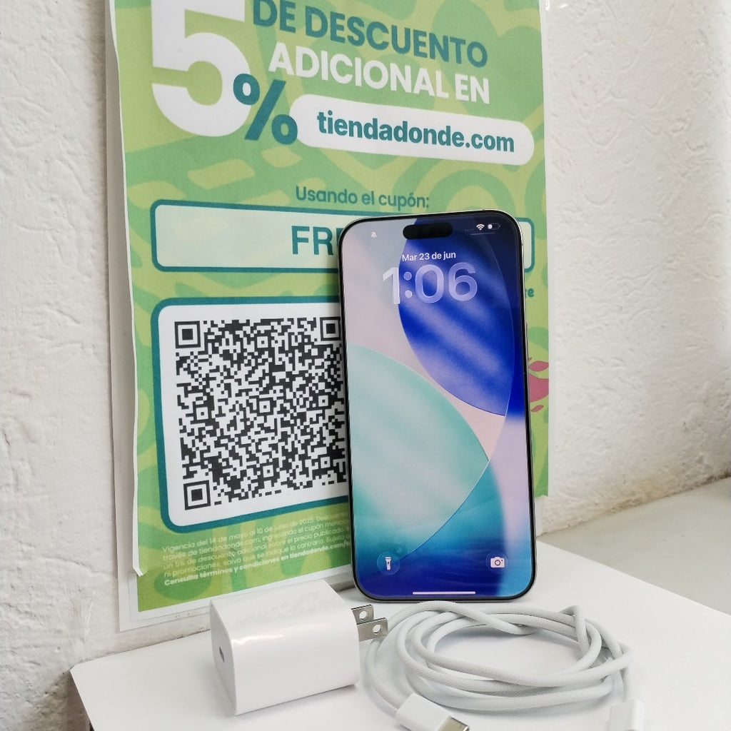 CELULAR APPLE IPHONE 16 PRO MAX A3295 (2024) 256 GB 8 GB RAM (SEMINUEVO)