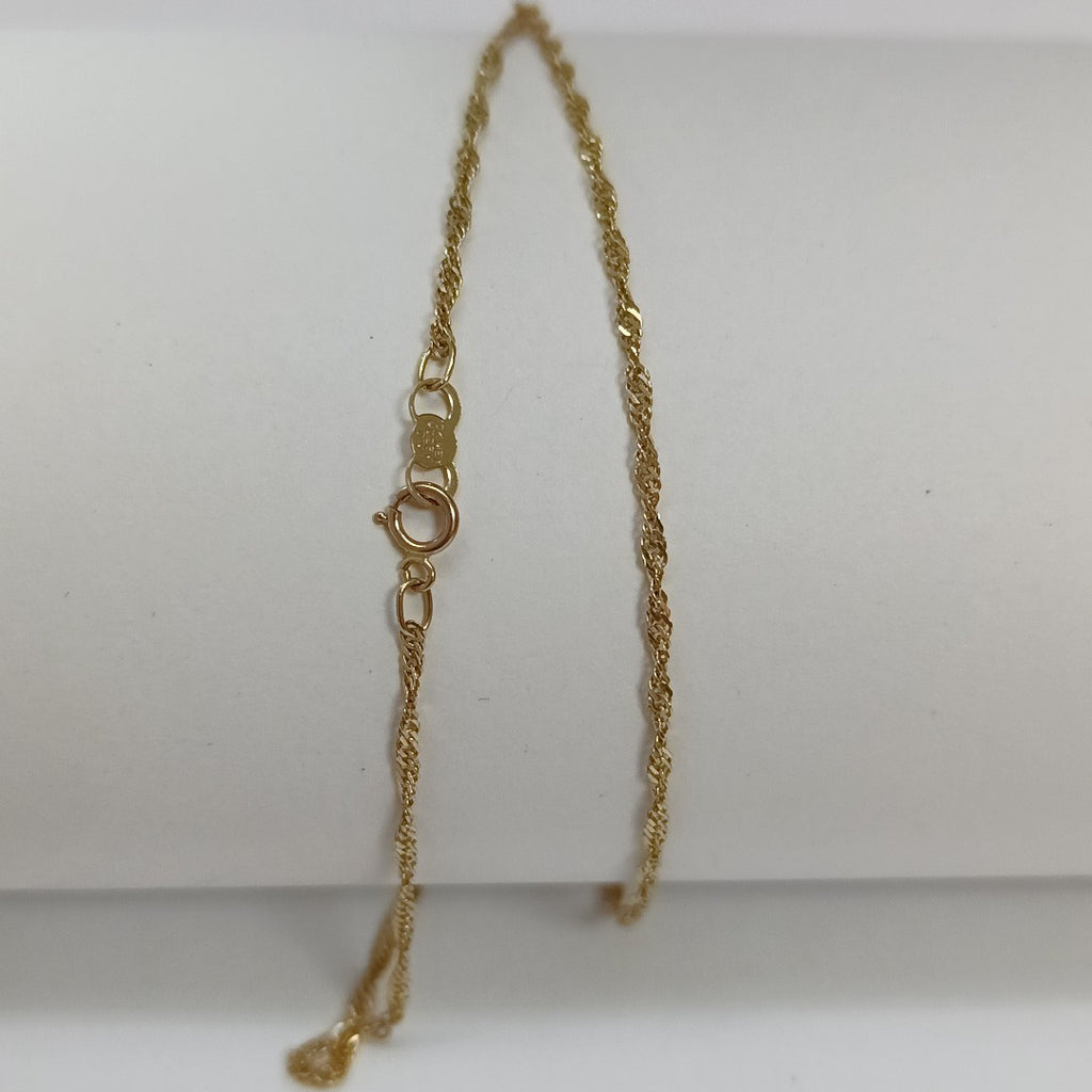 CADENA ORO 10 K 2,50 GRMS (SEMINUEVO)
