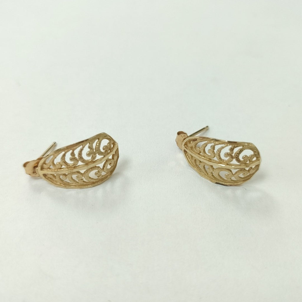 ARRACADAS PAR ORO 14 K 2,00 GRMS (SEMINUEVO)