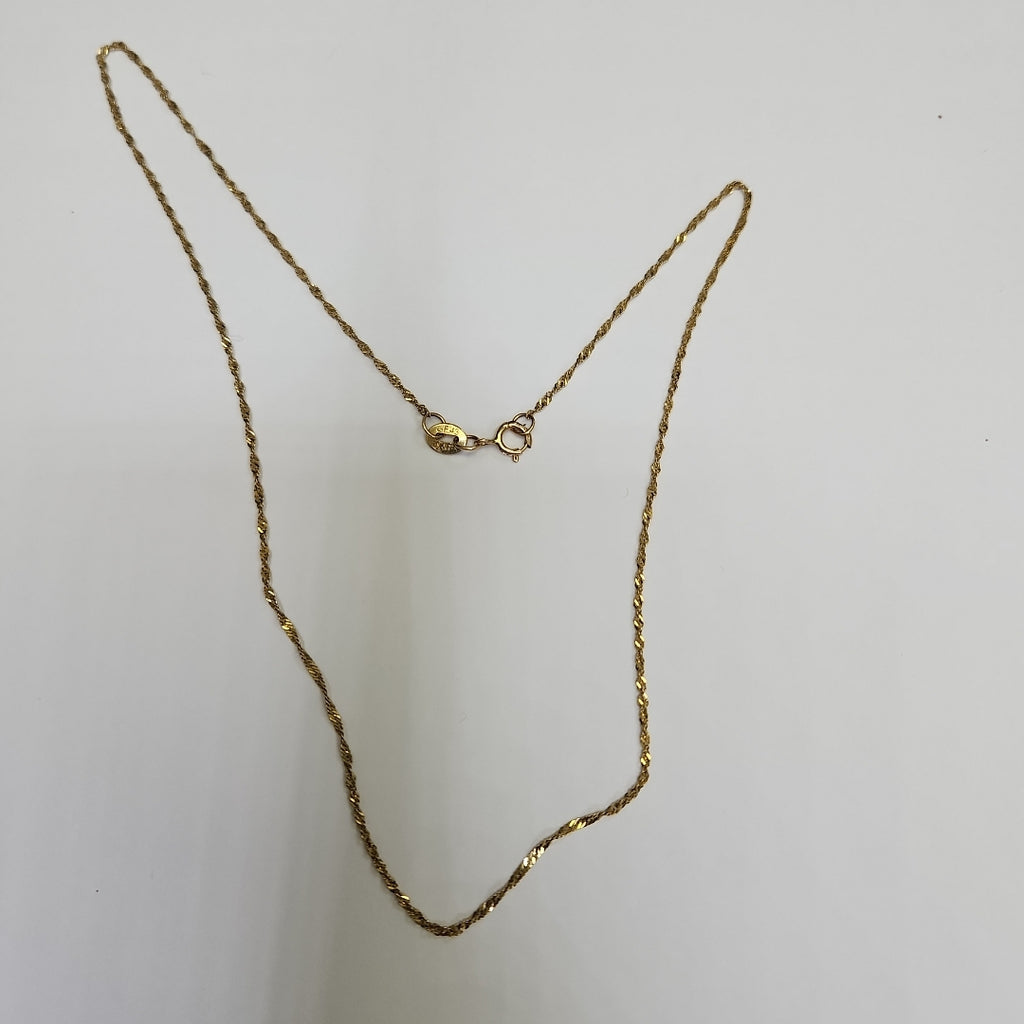 CADENA ORO 10 K 0.9 GRMS (SEMINUEVO)